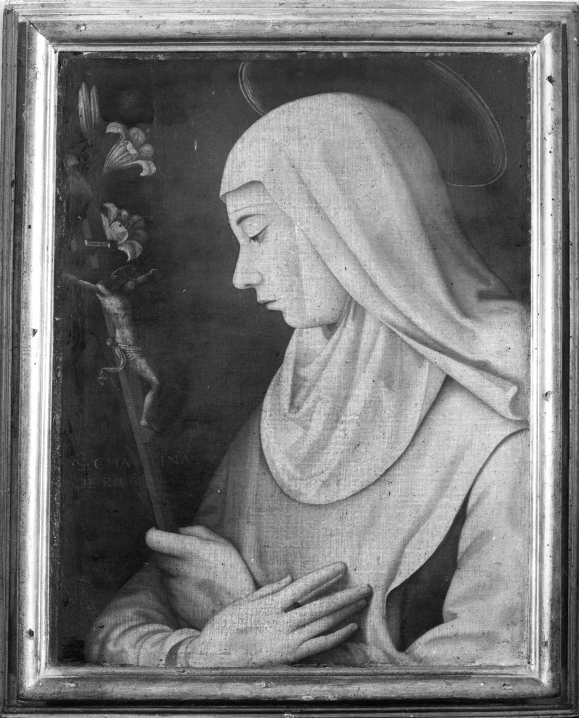 Santa Caterina da Siena (dipinto) - ambito senese (ultimo quarto sec. XVII)