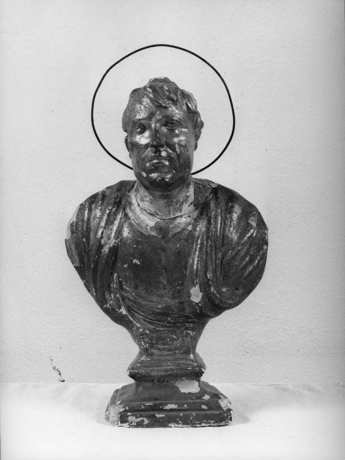 Santo (busto) - bottega italiana (seconda metà sec. XVIII)