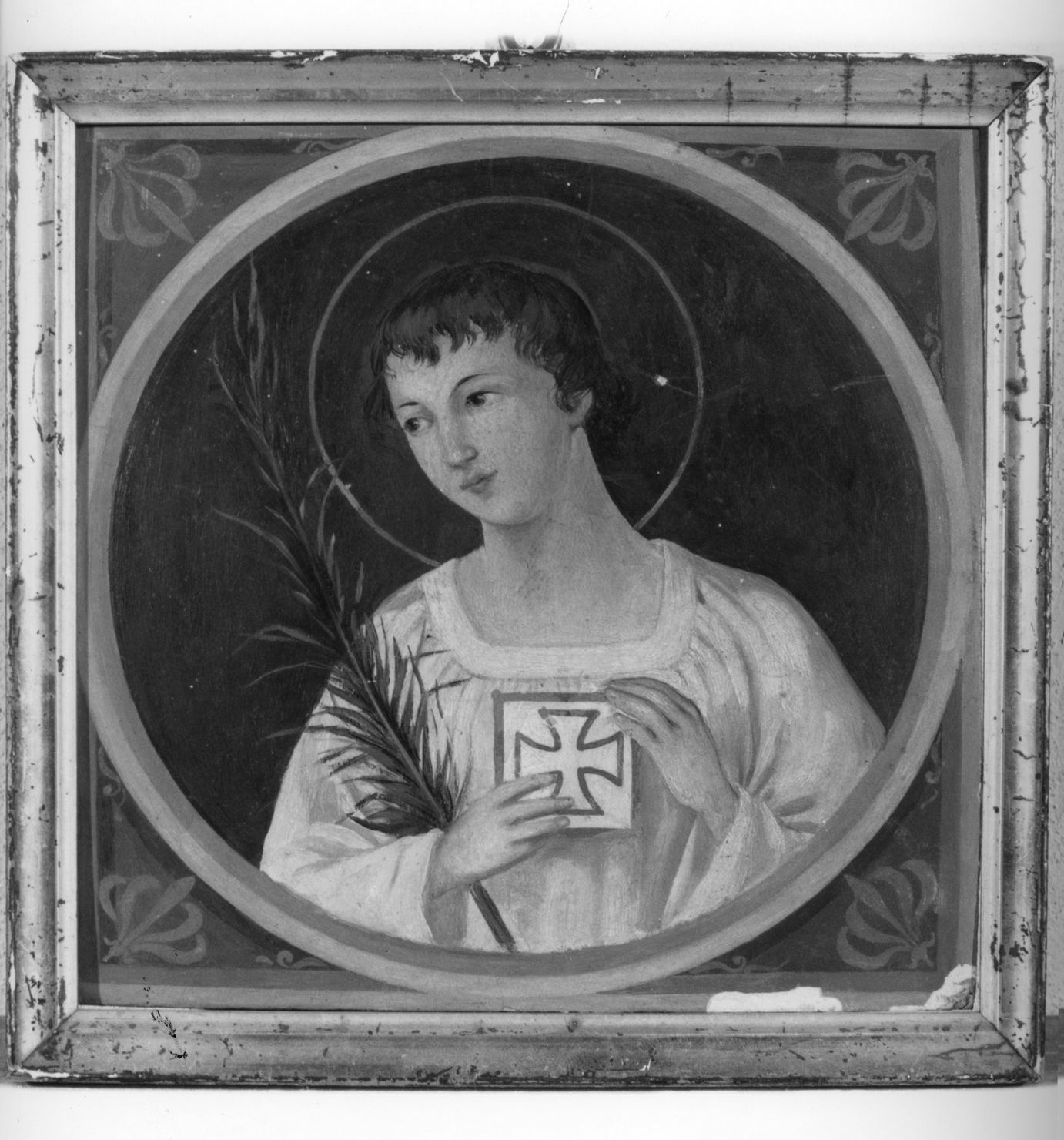 Santo martire (dipinto, elemento d'insieme) - ambito italiano (primo quarto sec. XX)