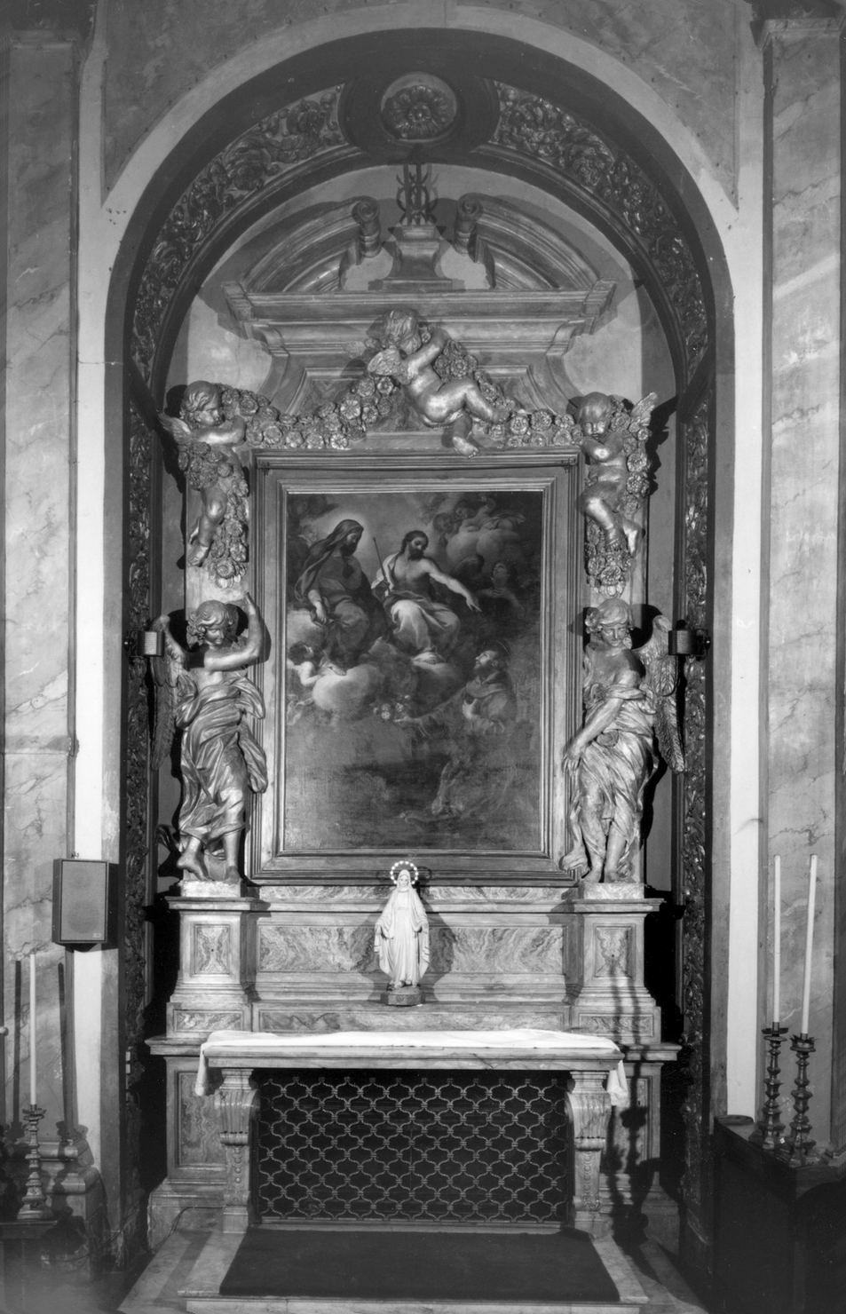 altare - bottega senese (sec. XVII)