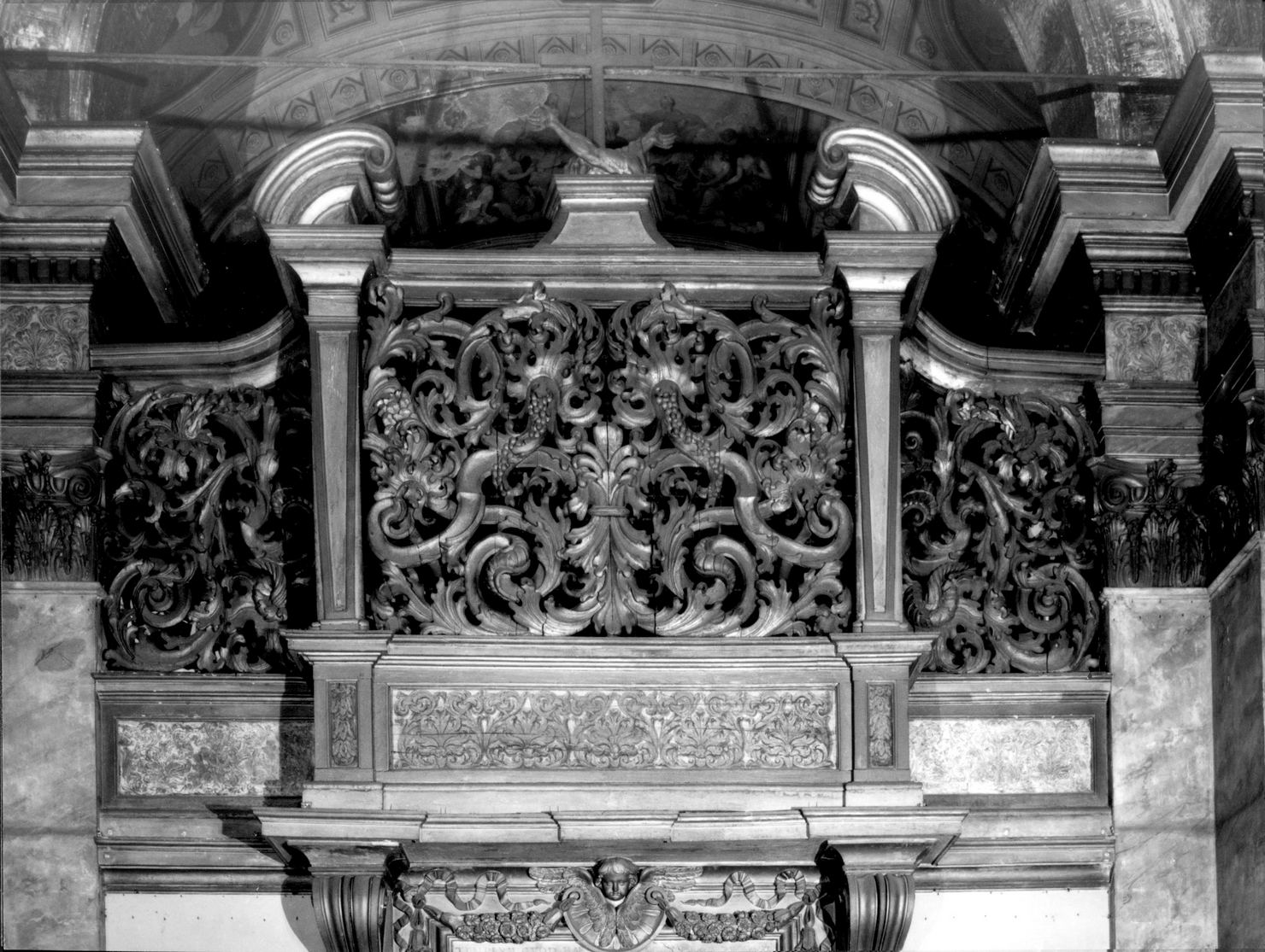 stalli del coro - bottega senese (sec. XVII)