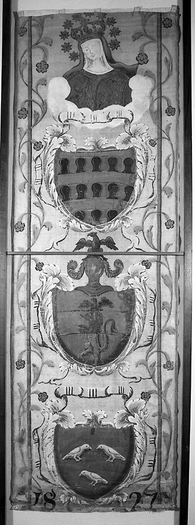 Madonna di Provenzano (palio) - ambito senese (sec. XIX)