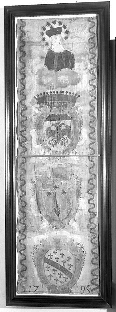 Madonna di Provenzano (palio) - ambito senese (sec. XVIII)