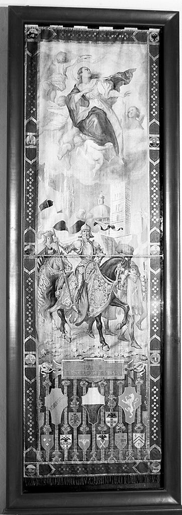 Madonna Assunta (palio) di Masignani Guido (sec. XX)