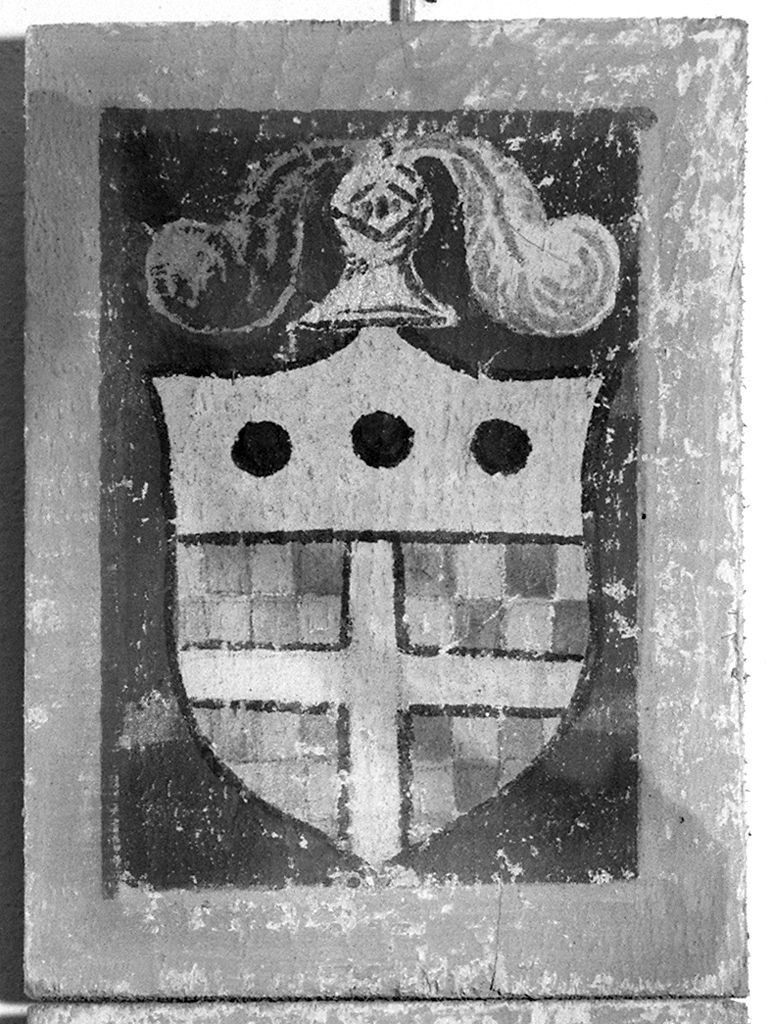 stemma gentilizio di Alessandro Parri (dipinto) - ambito senese (secc. XIX/ XX)