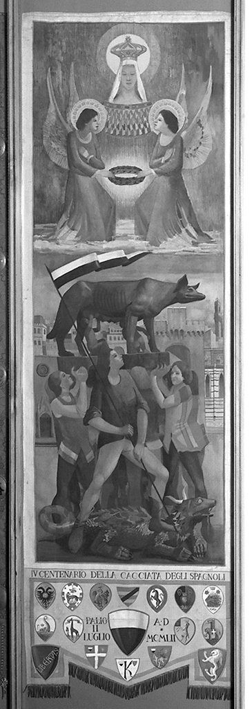 Madonna di Provenzano (palio) di Paolucci Aleardo (sec. XX)