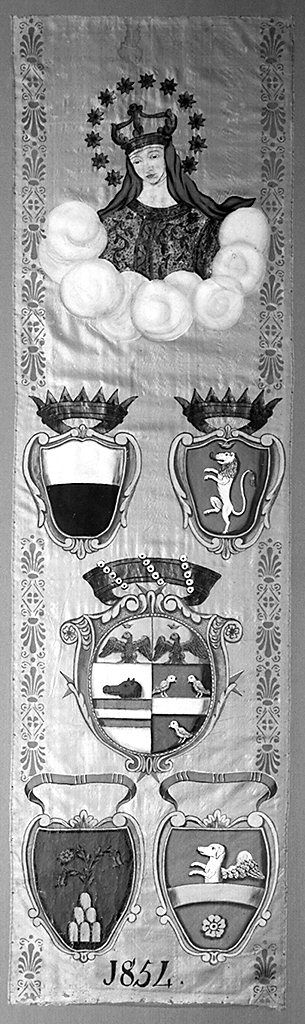 Madonna di Provenzano (palio) - ambito senese (sec. XIX)