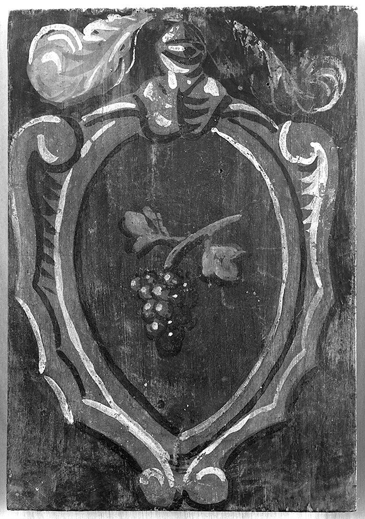 stemma gentilizio (dipinto) - ambito senese (primo quarto sec. XX)