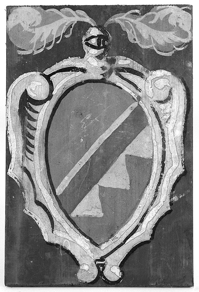 stemma gentilizio di Giovanni Loretti (dipinto) - ambito senese (primo quarto sec. XX)