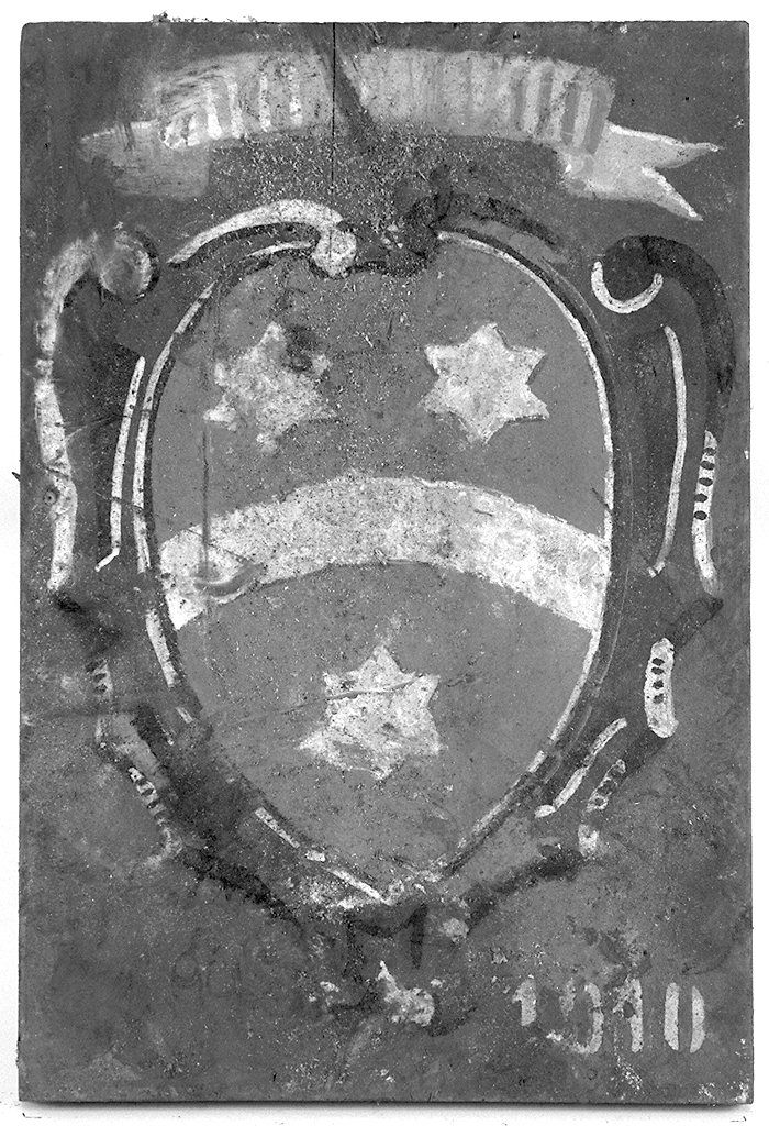 stemma gentilizio di Enrico Minucci (dipinto) - ambito senese (sec. XX)