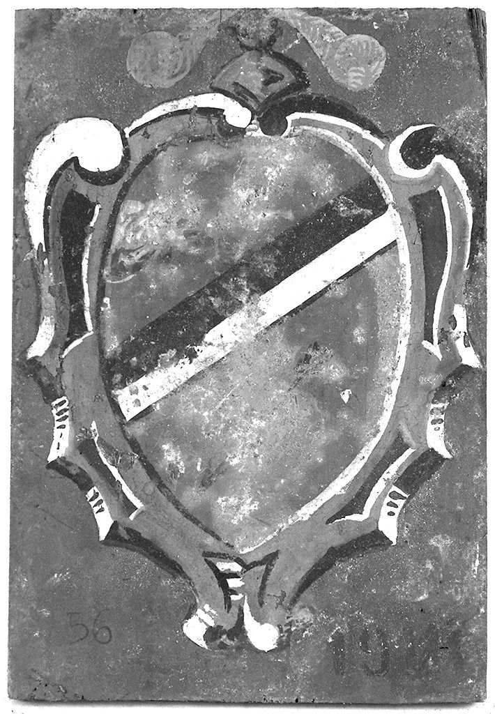 stemma gentilizio (dipinto, elemento d'insieme) - ambito senese (sec. XX)