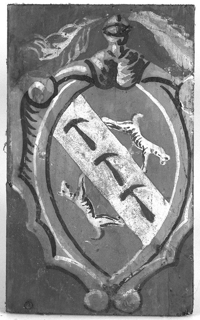 stemma gentilizio di Casilda Corsi (dipinto) - ambito senese (primo quarto sec. XX)