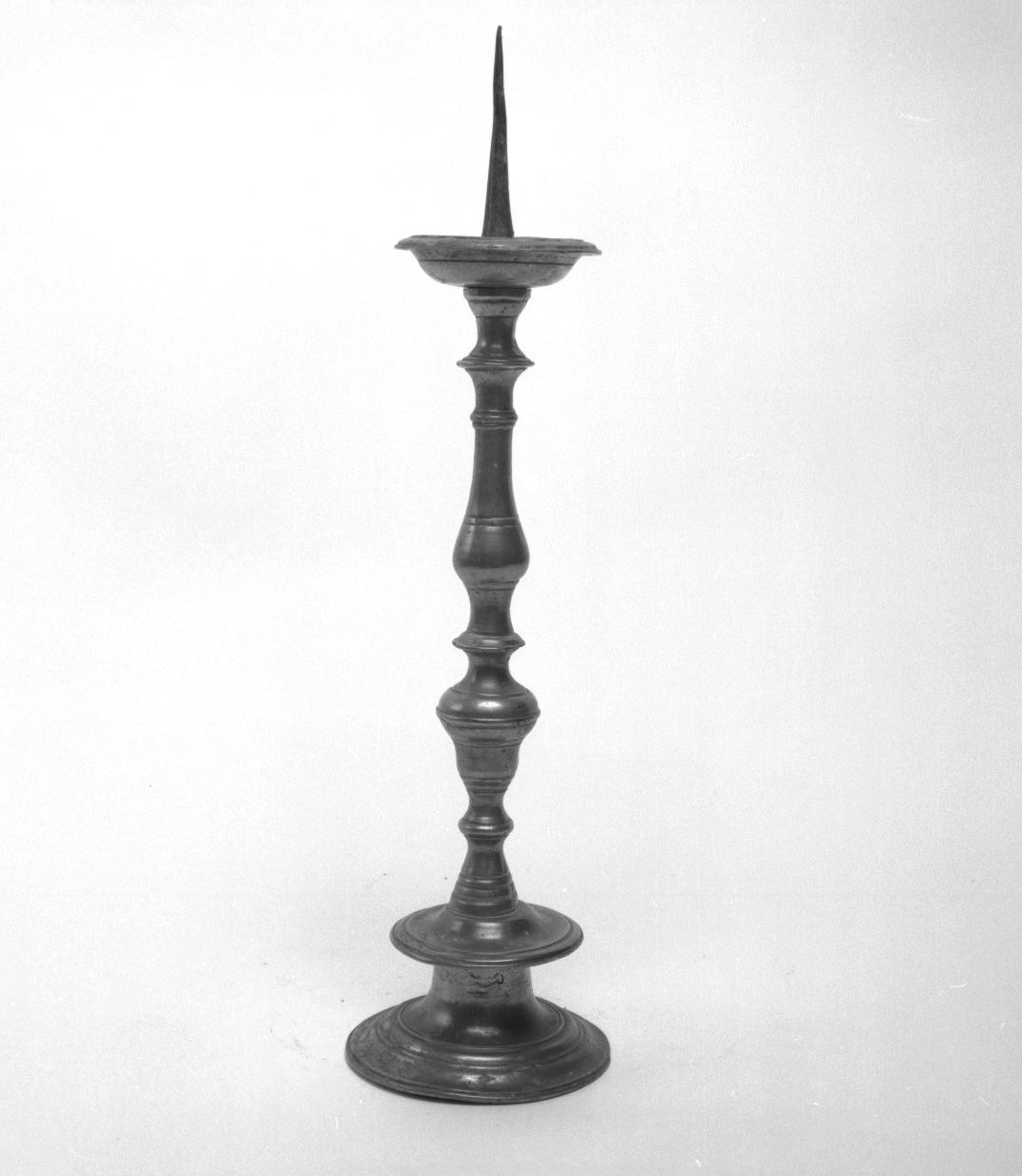 candeliere, serie - bottega toscana (seconda metà sec. XVIII)
