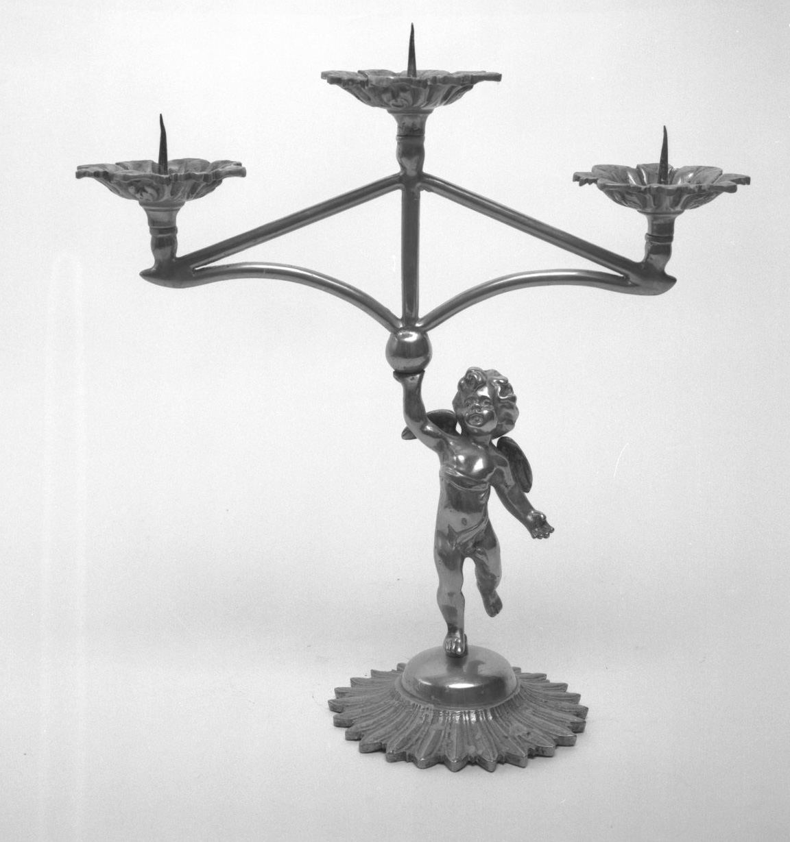 candeliere, serie - bottega toscana (prima metà sec. XIX)