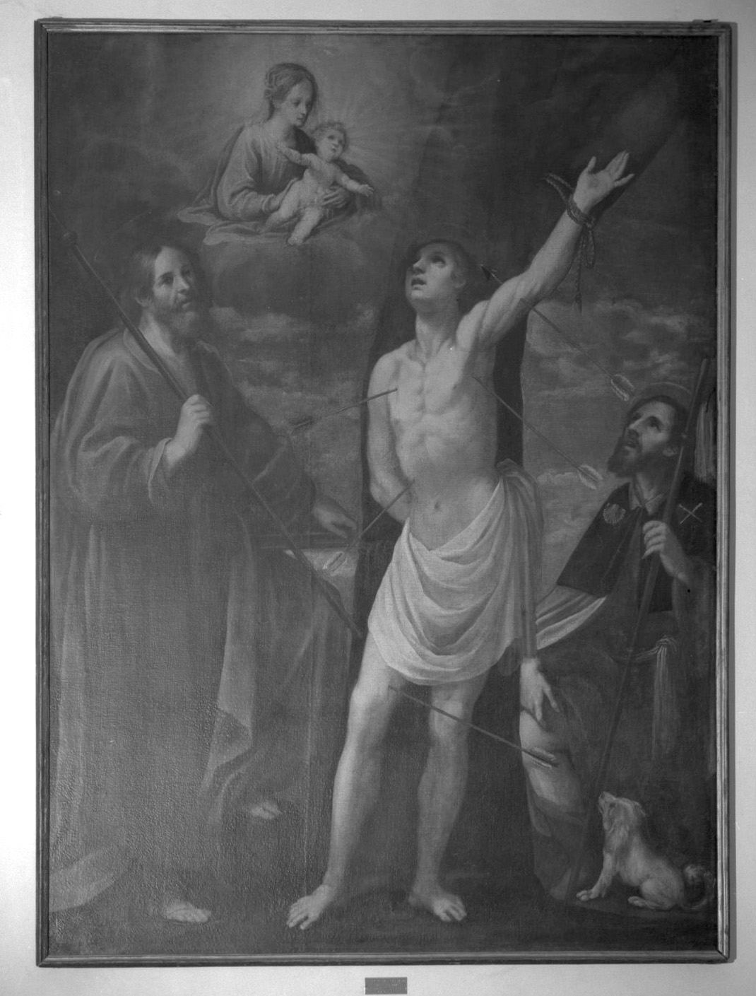 Santi (dipinto, opera isolata) di Petrazzi Astolfo (primo quarto sec. XVII)