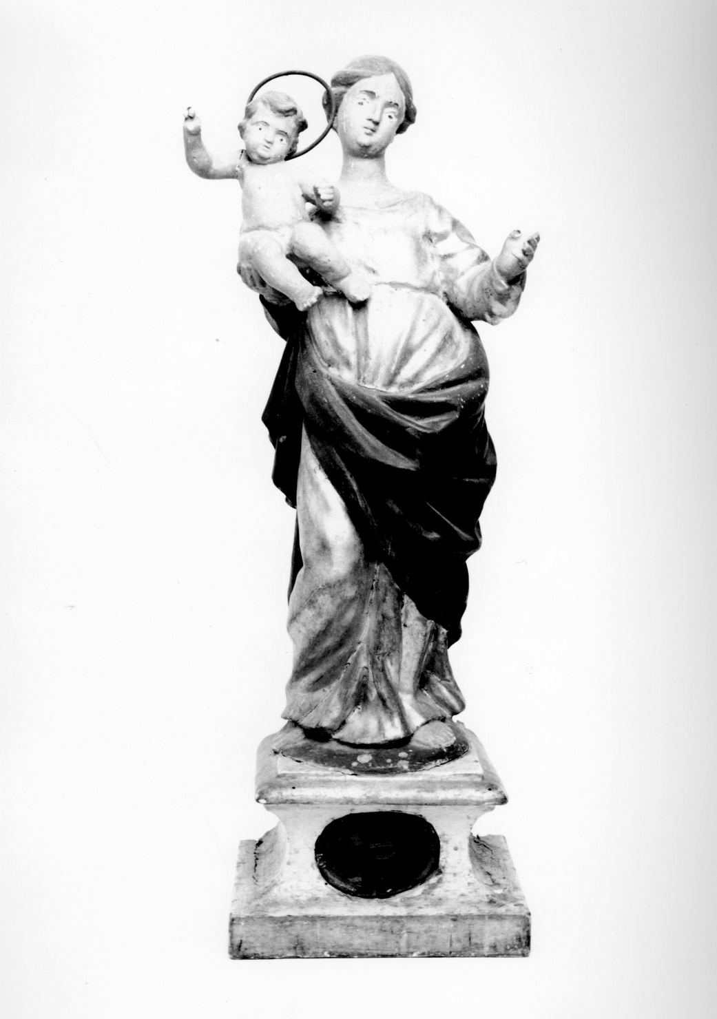 Madonna con Bambino (statua) - bottega toscana (sec. XIX)