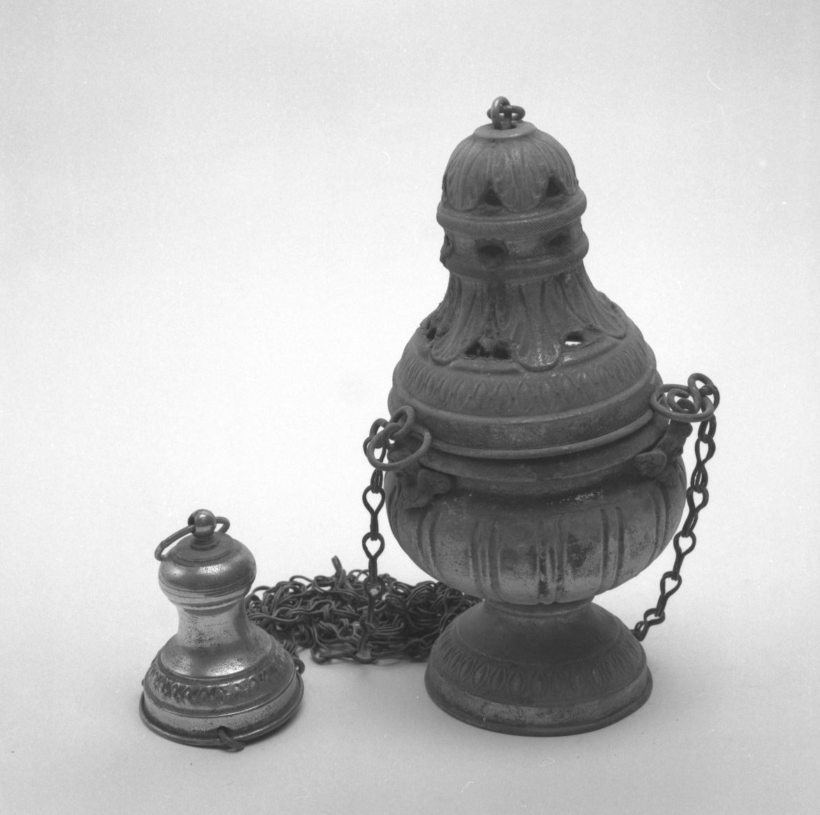 turibolo, opera isolata - bottega toscana (prima metà sec. XIX)