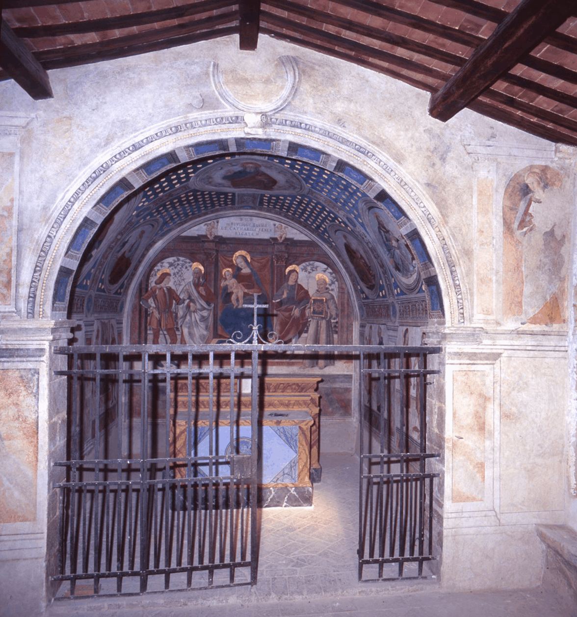 San Luca (dipinto, ciclo) di Girolamo di Domenico (attribuito) (sec. XV)