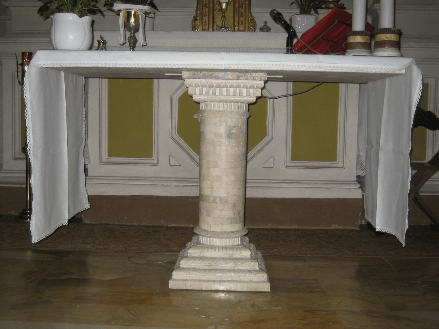 mensa d'altare di Bartoli Ivo (seconda metà sec. XX)