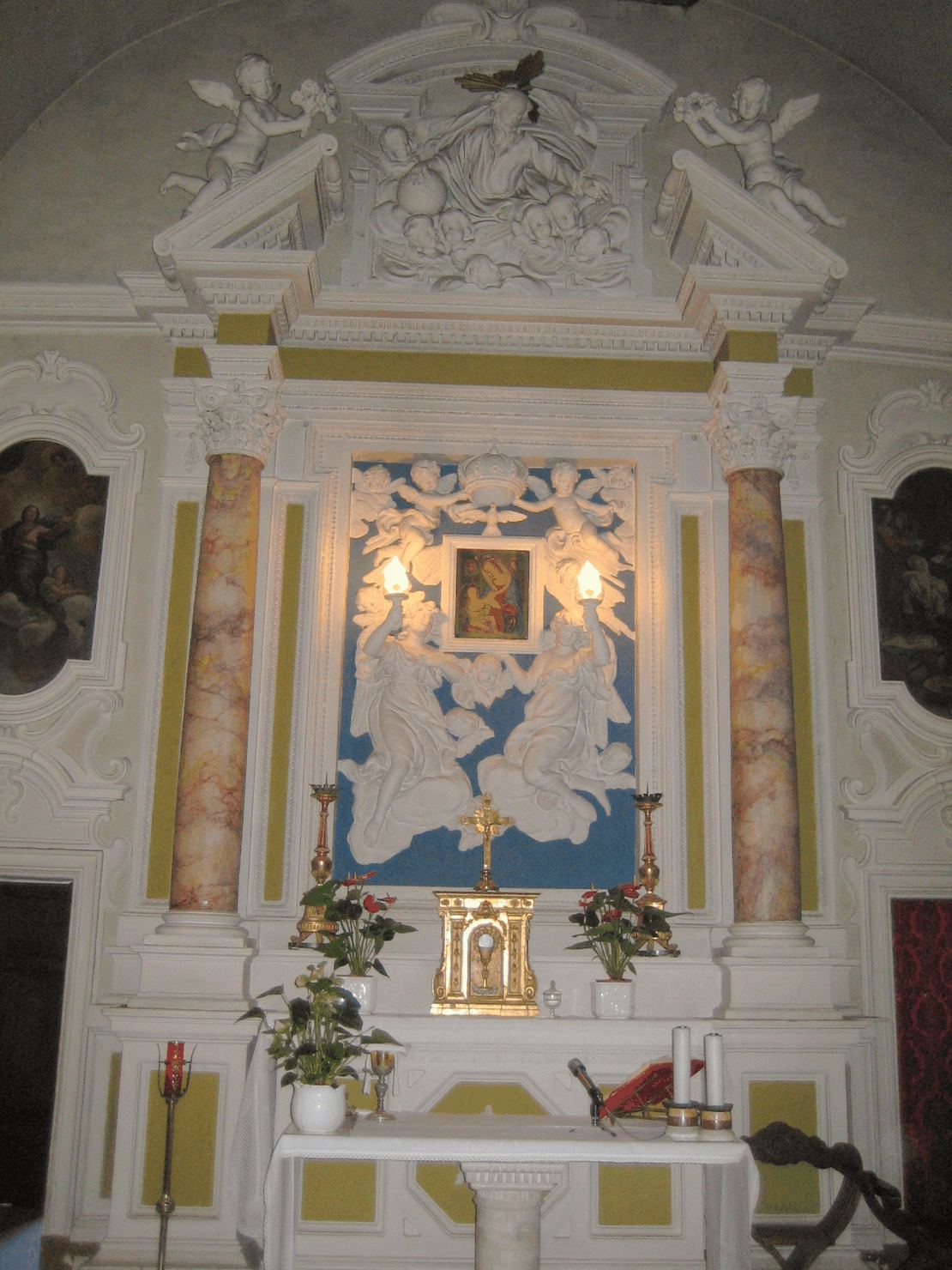 altare maggiore - bottega toscana (seconda metà sec. XVII)