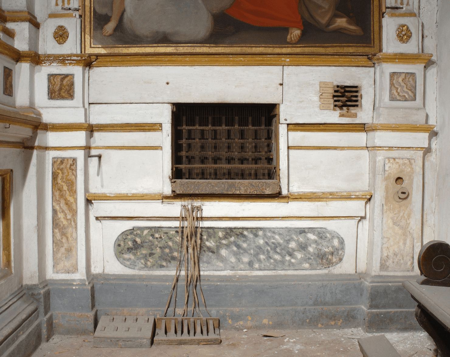 organo - bottega senese (sec. XVII)