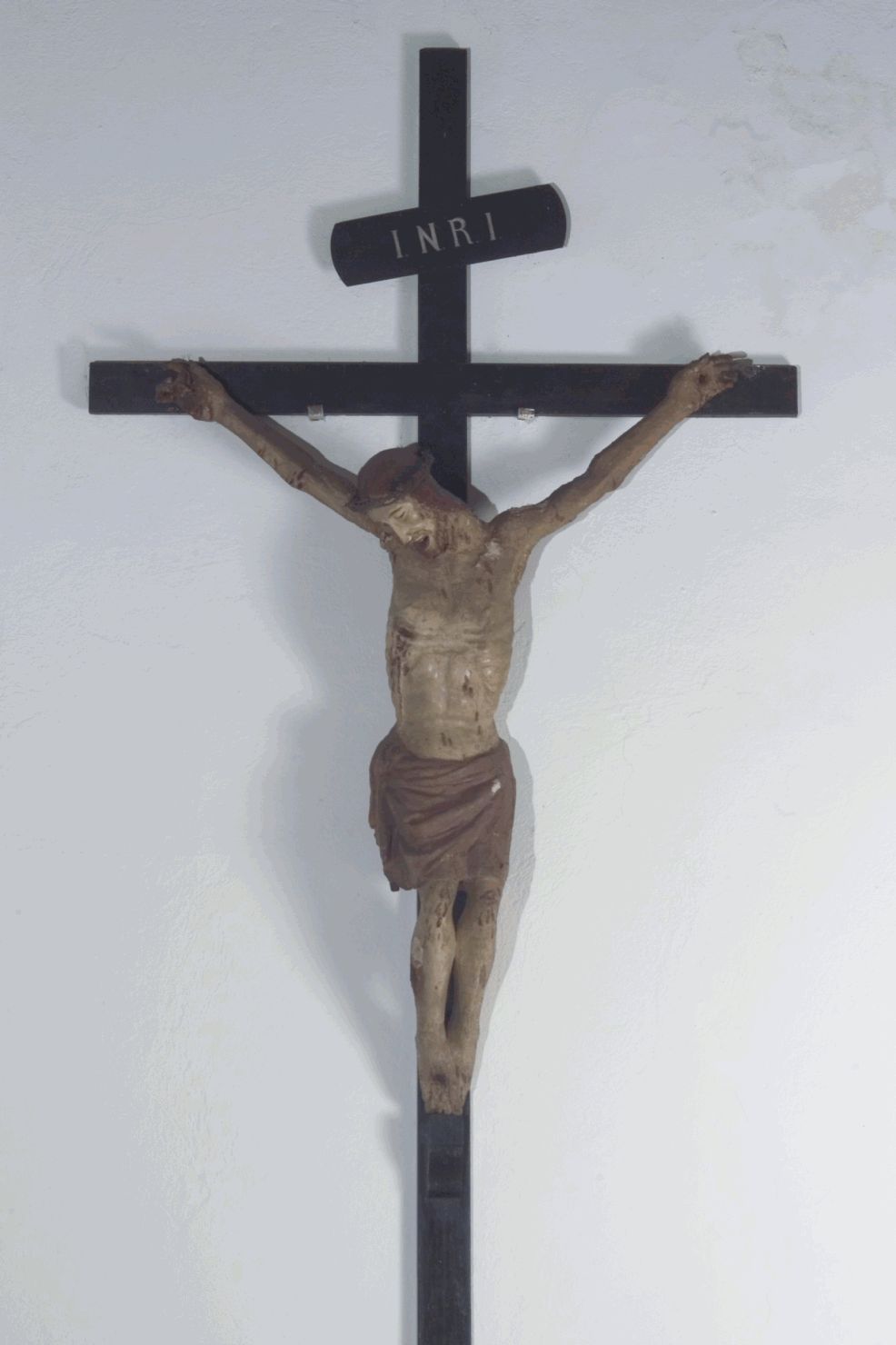 Cristo crocifisso (crocifisso) - bottega senese (secc. XIV/ XV)