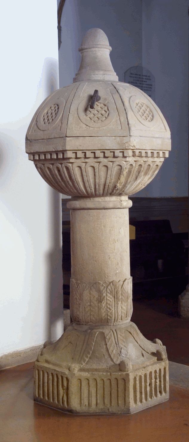 fonte battesimale - a vasca di Rovai Telico (sec. XX)