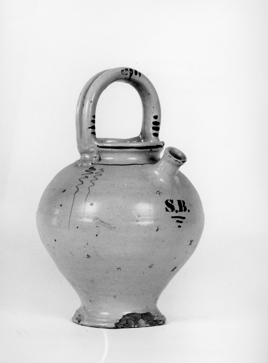 versatore - manifattura senese (metà sec. XIX)