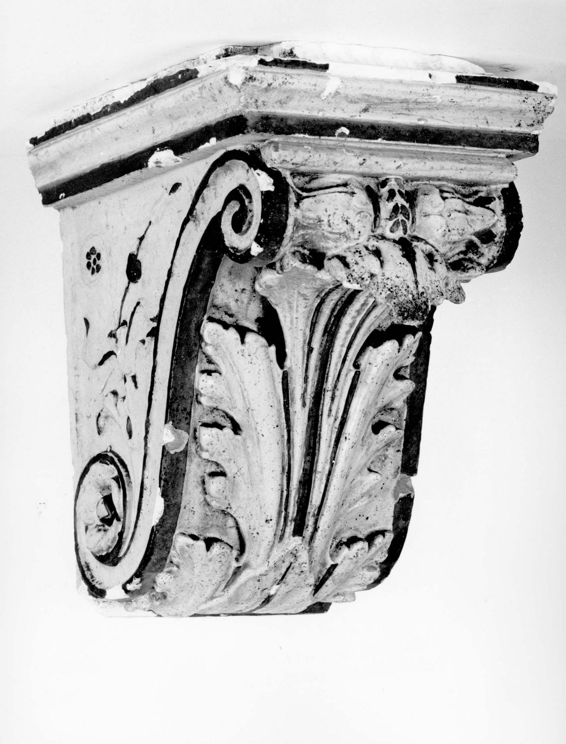 mensola - bottega senese (seconda metà sec. XVIII)