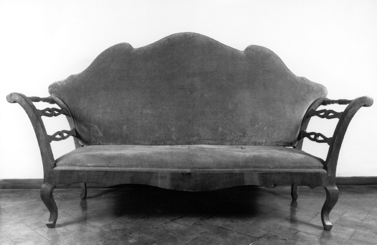 divano - bottega toscana (seconda metà sec. XVIII)