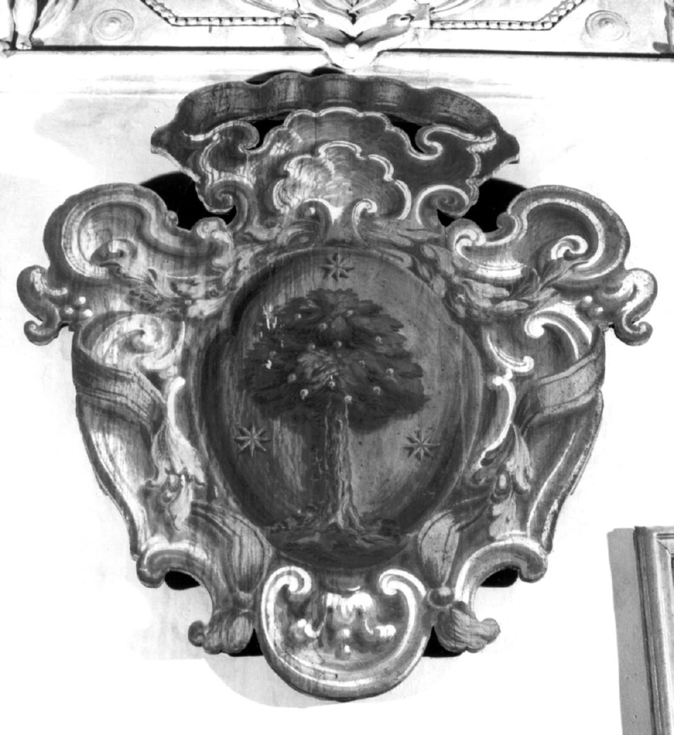 stemma gentilizio della famiglia Brandi (dipinto) - bottega toscana (terzo quarto sec. XVIII)