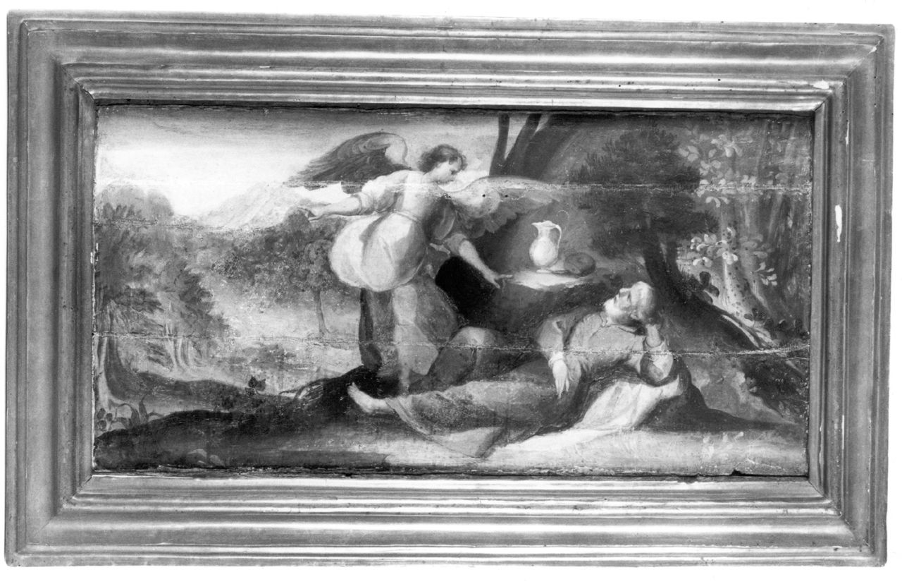 sogno di San Giuseppe (dipinto, elemento d'insieme) di Salimbeni Arcangelo (sec. XVI)