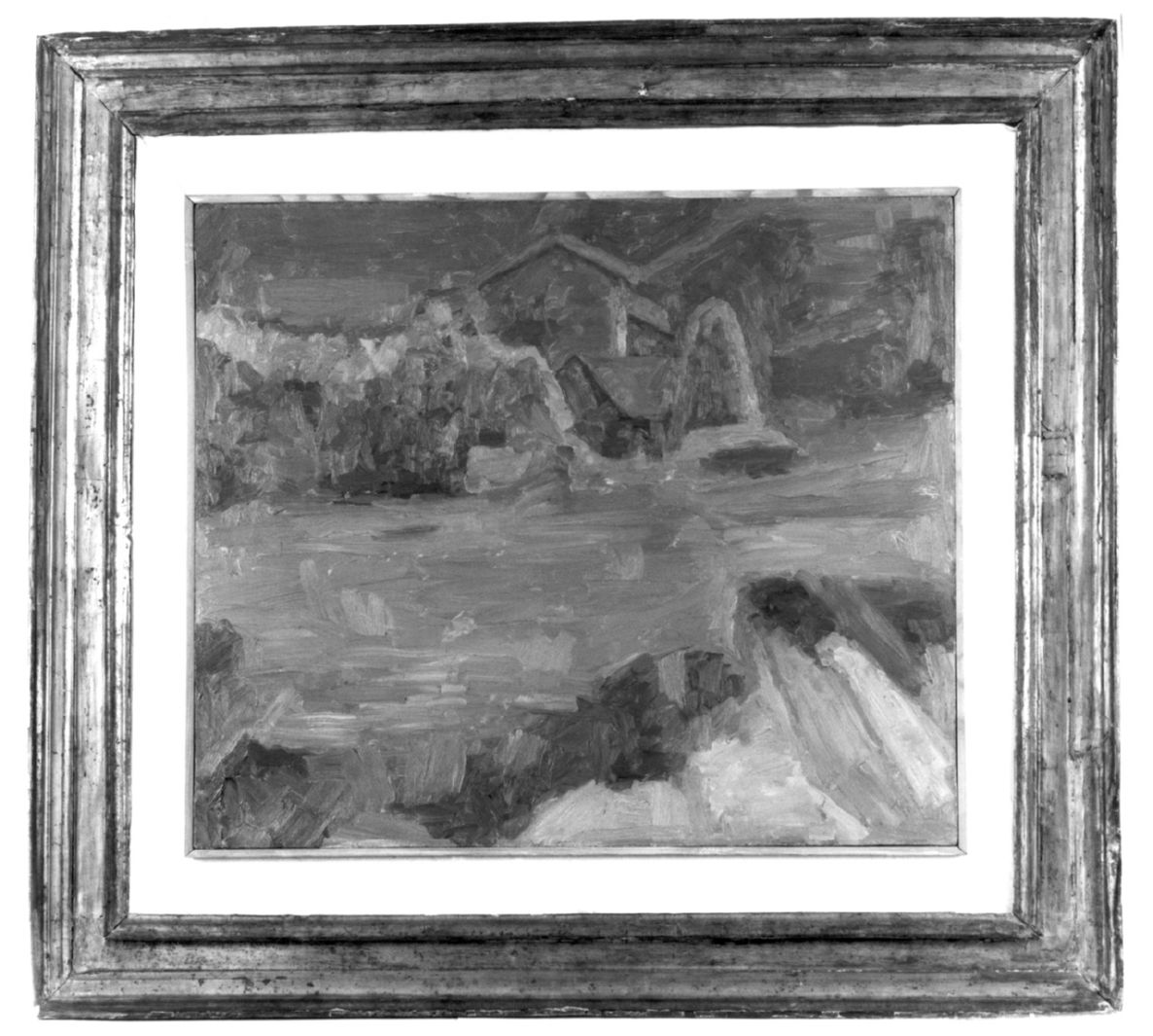 paesaggio di Roffeno, paesaggio (dipinto) di Morandi Giorgio (sec. XX)