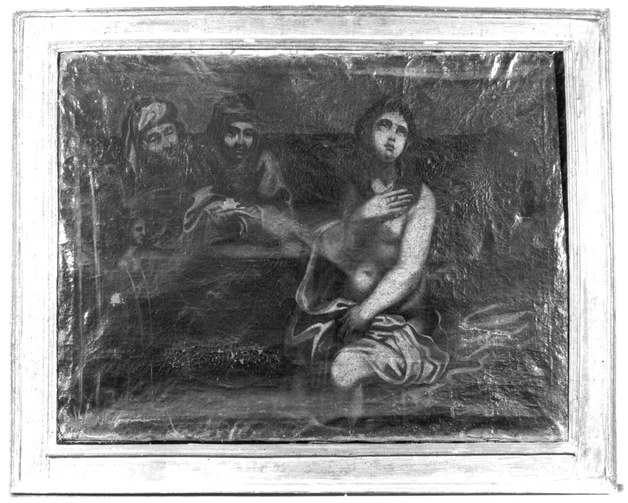 Susanna e i vecchi (dipinto, elemento d'insieme) - ambito senese (sec. XVIII)