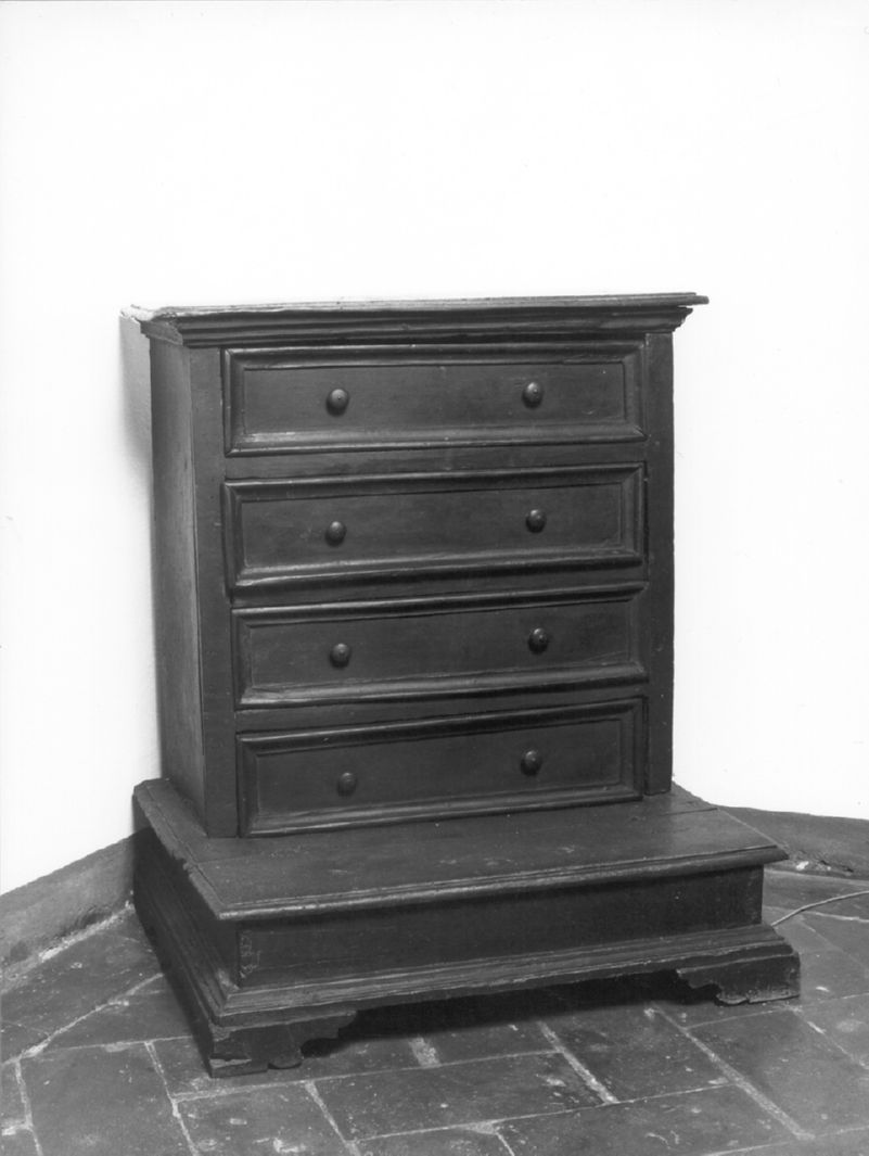 inginocchiatoio - bottega toscana (sec. XVIII)