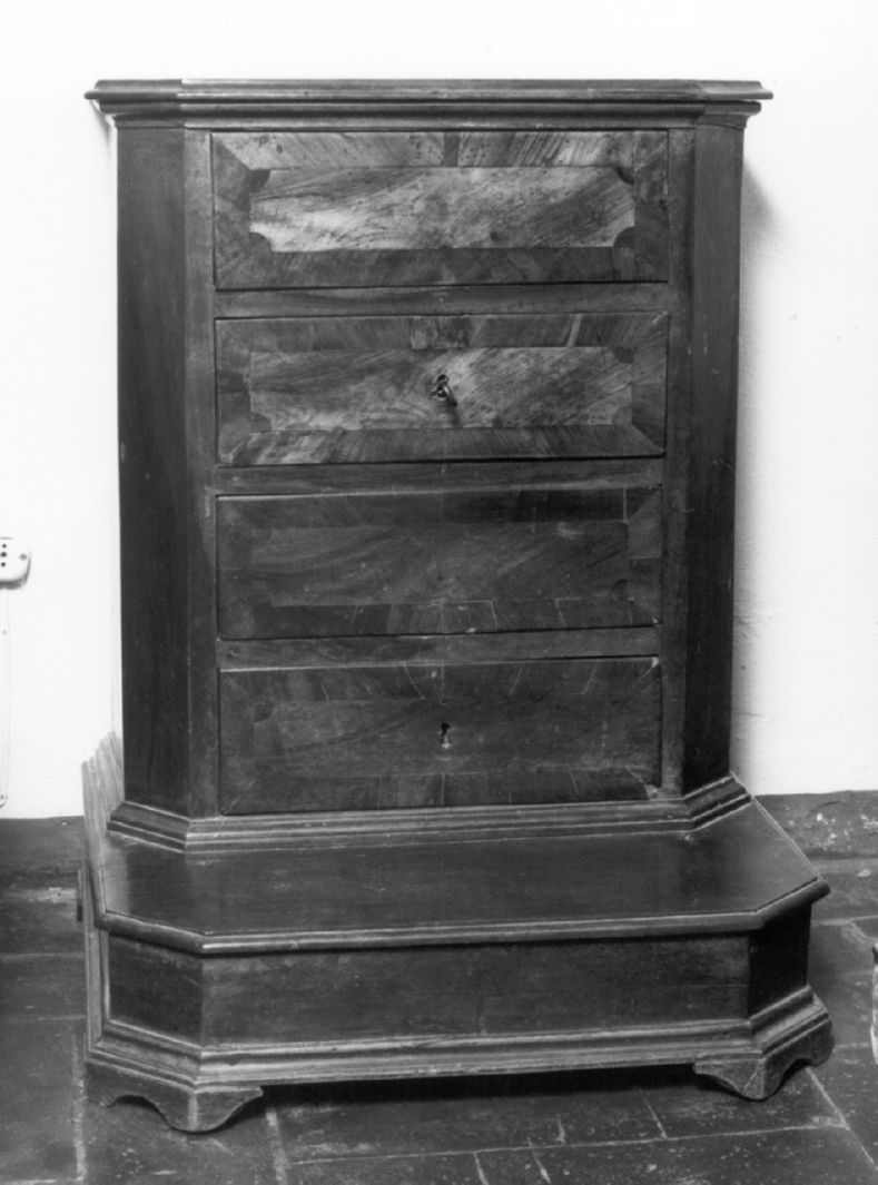 inginocchiatoio - bottega toscana (secc. XVII/ XVIII)