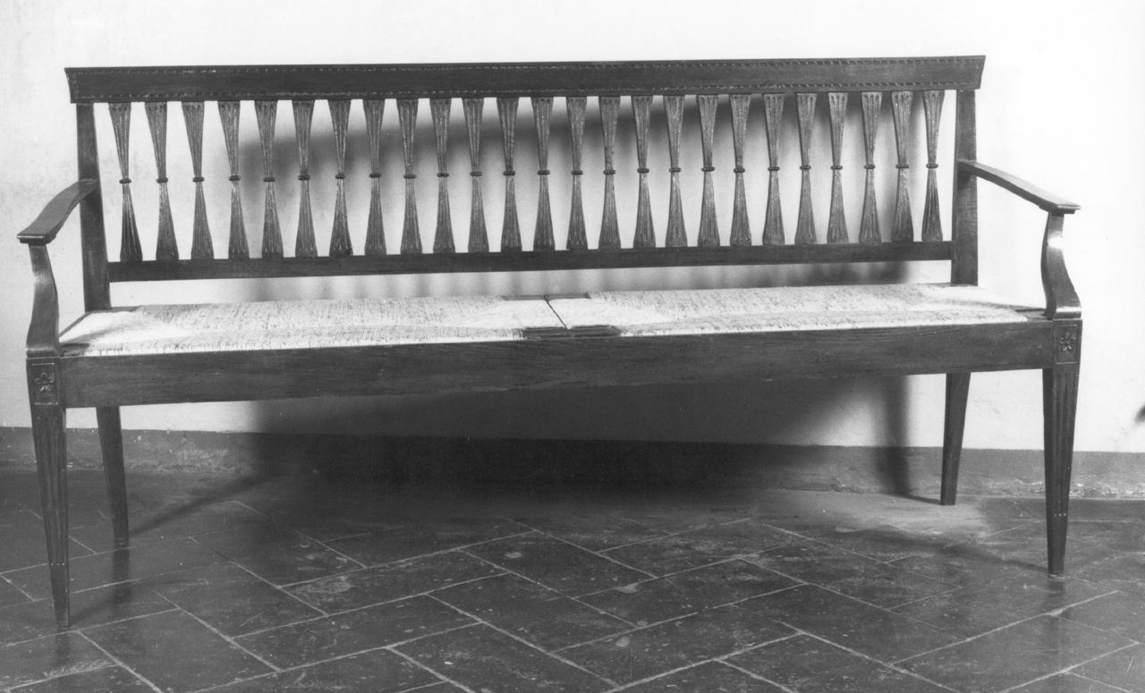 divano - bottega toscana (secc. XVIII/ XIX)