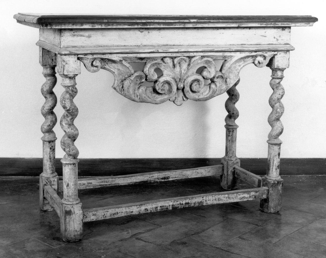 tavolo, serie - bottega toscana (seconda metà sec. XVII)