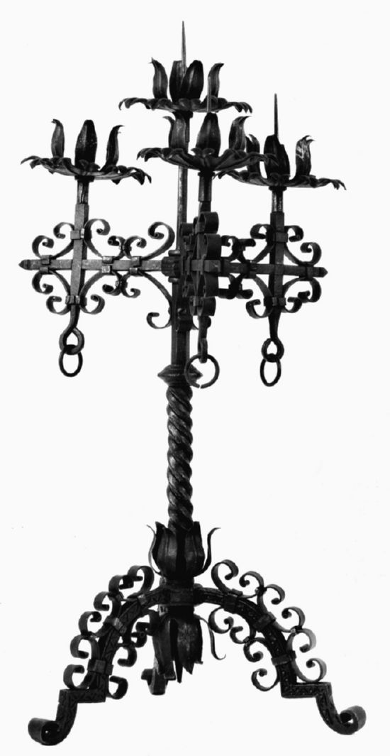 candelabro, serie di Zalaffi Luciano (primo quarto sec. XX)
