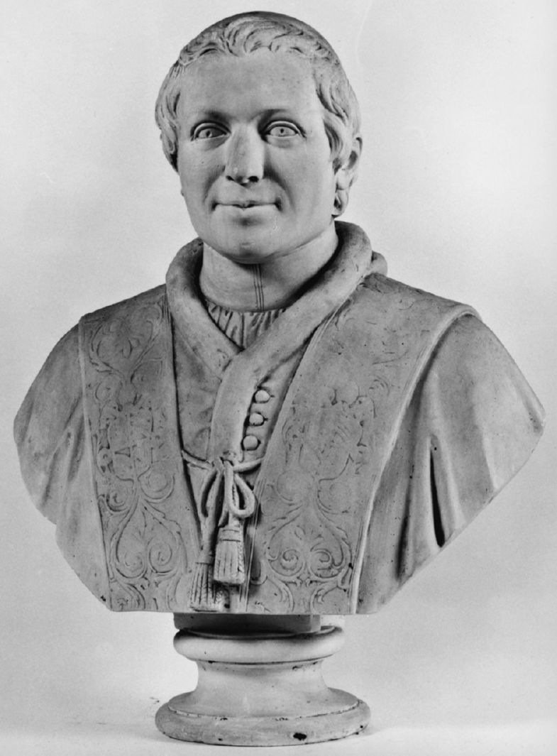 ritratti di papi (busto) di Cecconi Eugenio (seconda metà sec. XIX)