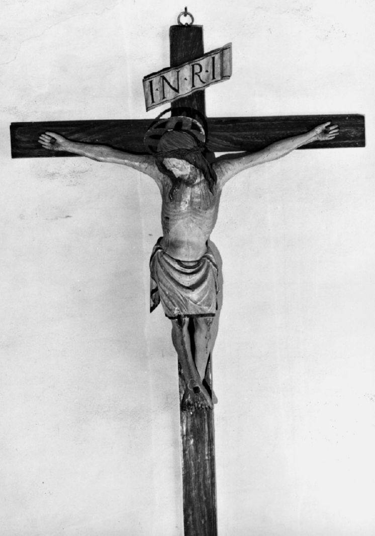 Cristo crocifisso (crocifisso) - ambito senese (seconda metà sec. XIV)