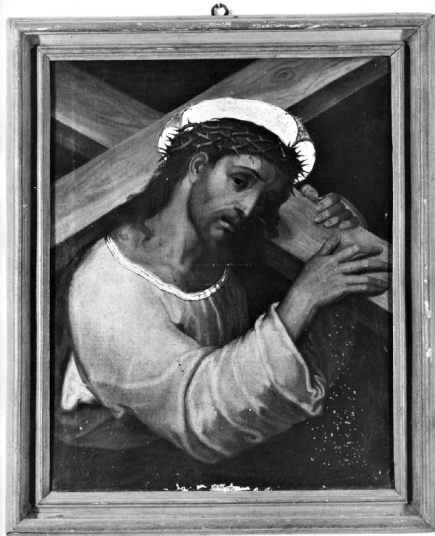 Cristo portacroce (dipinto) - ambito senese (sec. XVIII)