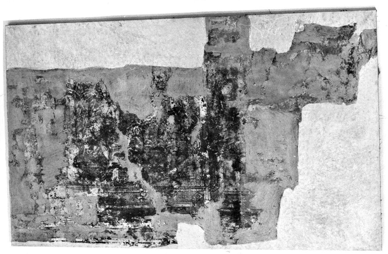 scena biblica (dipinto, frammento) di Cristoforo di Bindaccio detto Malarba, Meo di Pietro (sec. XIV)