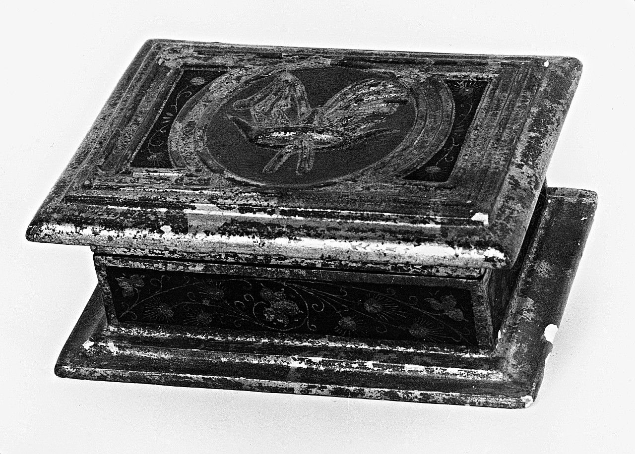 scatola, serie - produzione toscana (seconda metà sec. XIX)