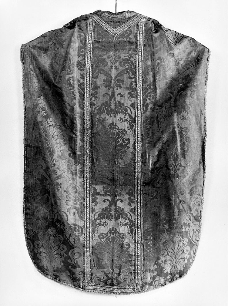 motivi decorativi floreali (pianeta, elemento d'insieme) - manifattura italiana (sec. XVIII)