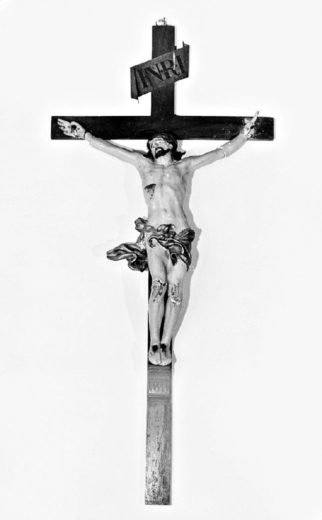 Cristo crocifisso (crocifisso) - ambito toscano, ambito toscano (seconda metà sec. XVIII)