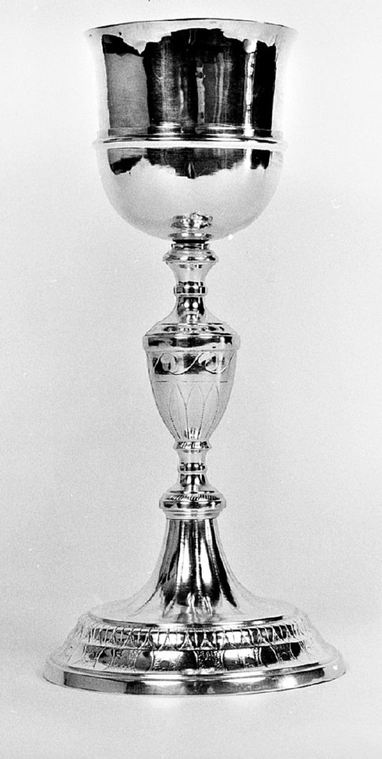 calice - produzione italiana (prima metà sec. XIX)