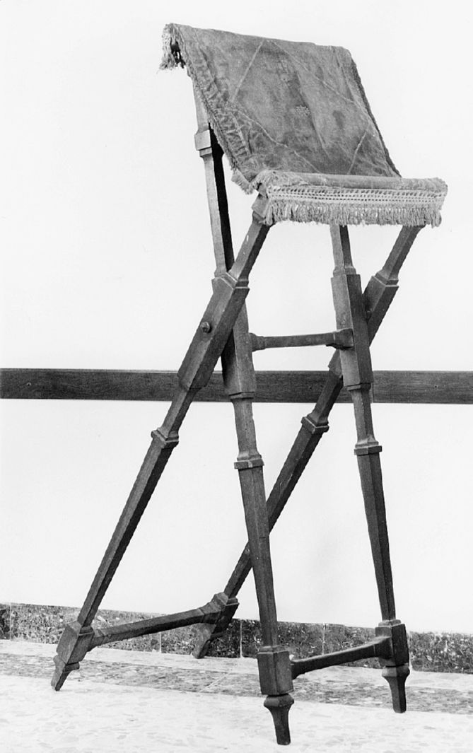 leggio - produzione toscana (seconda metà sec. XVIII)