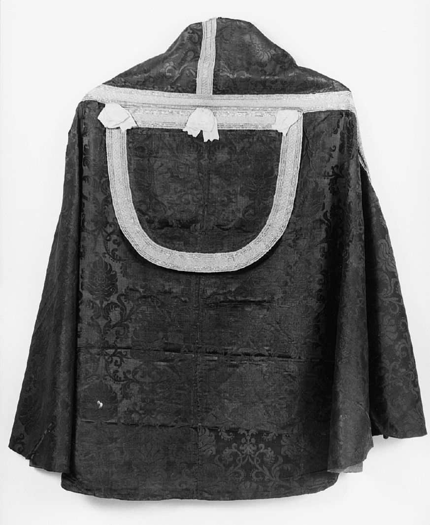 motivo decorativo floreale (piviale, elemento d'insieme) - manifattura italiana (seconda metà sec. XVII)