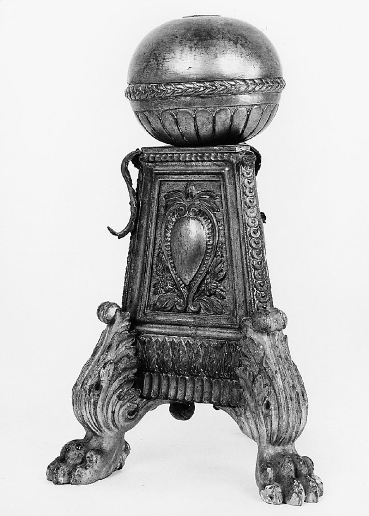 base per croce d'altare, elemento d'insieme - produzione toscana (sec. XIX)